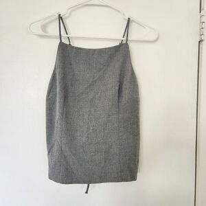 Divided H&M Gray Sleeveless Top.    Size M